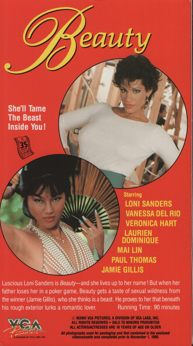 VHS Beauty Loni Sanders/Vanessa Del Rio 1992 VCA Pictures 060923EBVHS2 –  Mr-Magazine