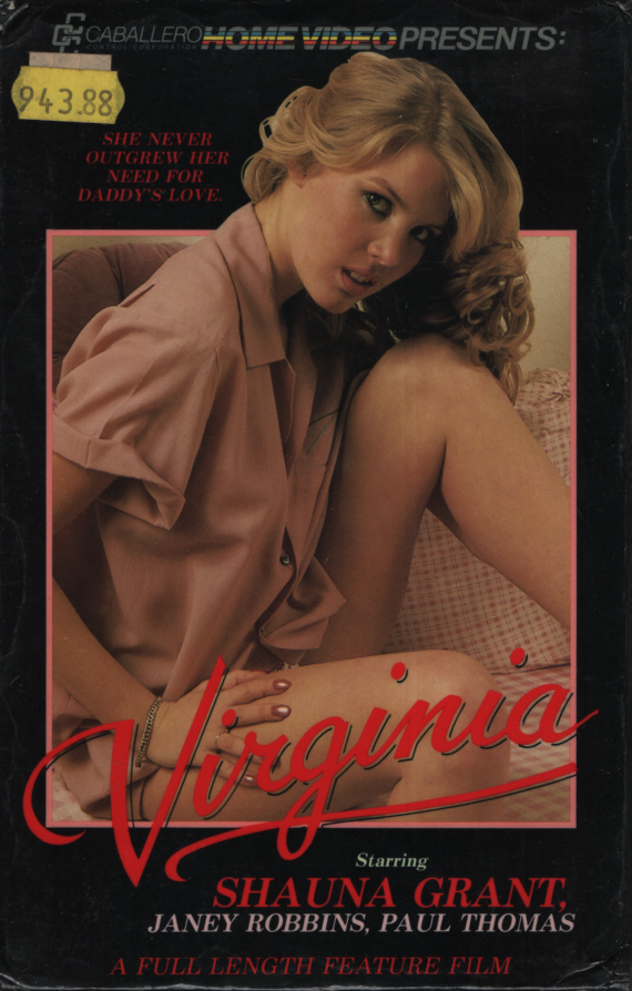 Straight VHS Virginia Shauna Grant/Janey Robbins 1983 John Seeman Productions 090623EBVHS3