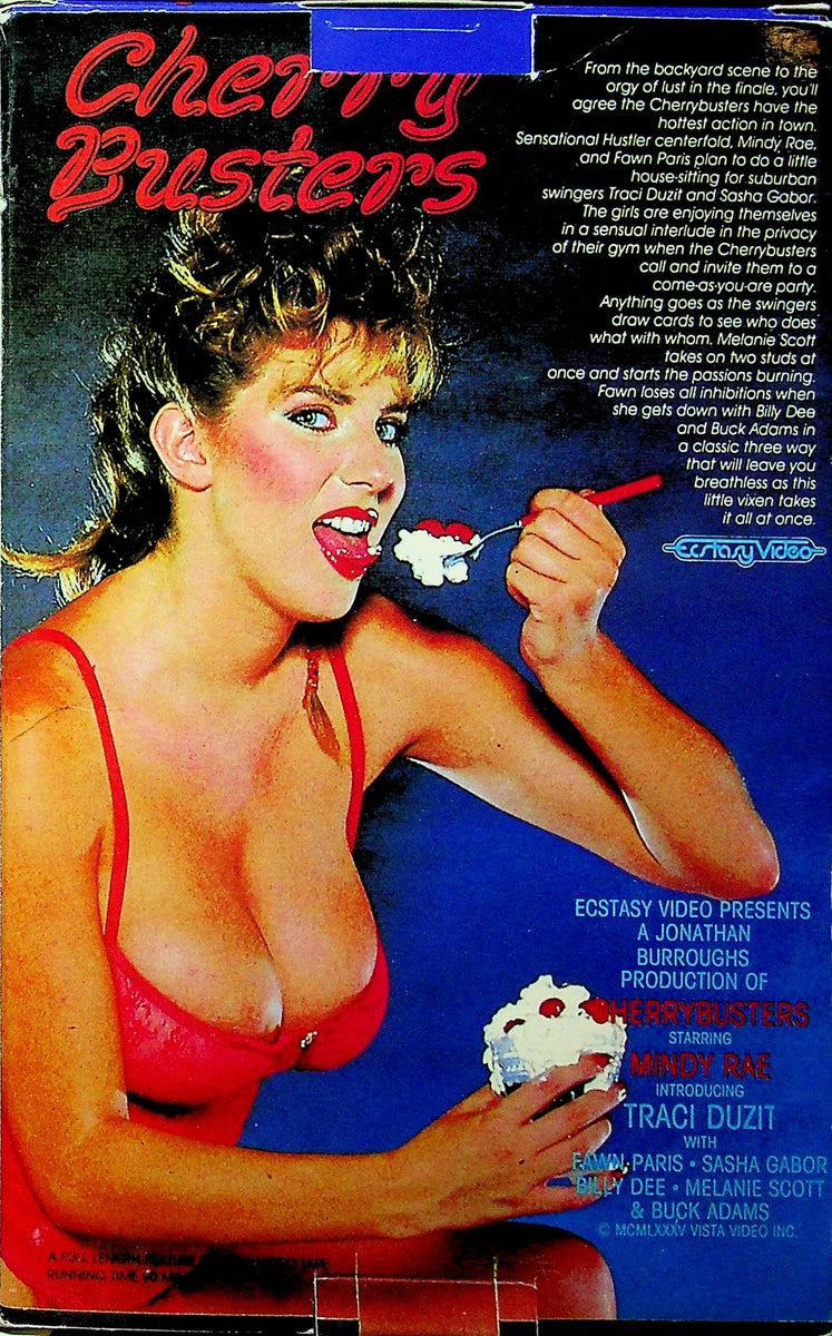 Adult VHS Movie Cherry Busters Ft. Miss Mindy Rae & Traci Duzit 1985 B –  Mr-Magazine