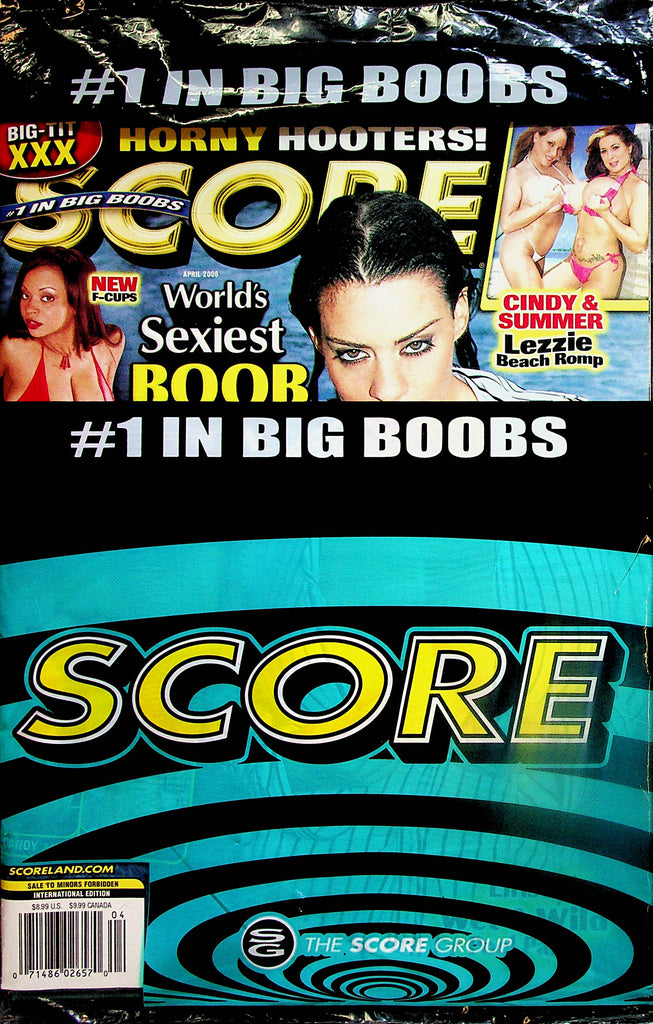 Score Magazine  Lindsey Dawn  April 2006    new/sealed      091523lm-p