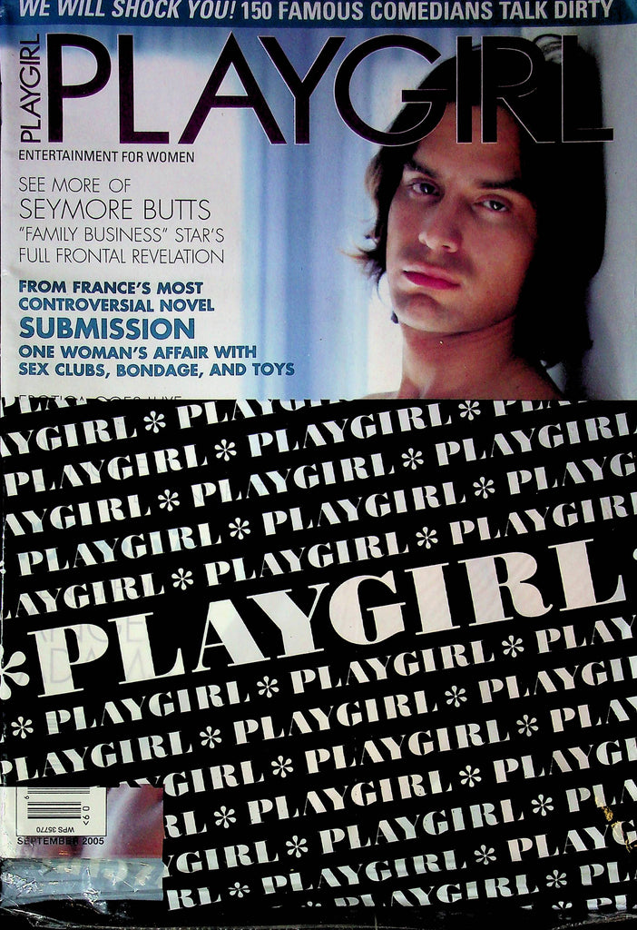 Playgirl Magazine Seymore Butts Bondage & Toys September 2005 SEALED 010524RP