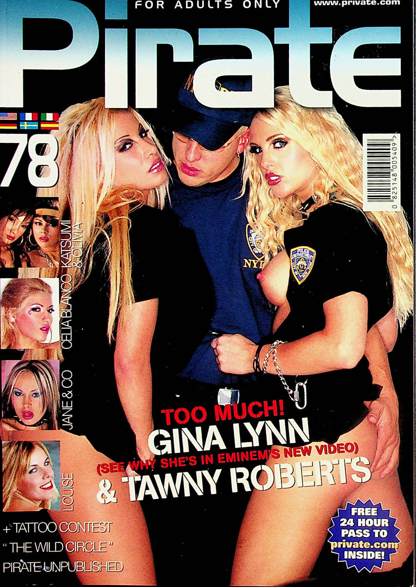 Pirate International Digest Magazine Gina Lynn & Tawny Roberts #78 200 –  Mr-Magazine