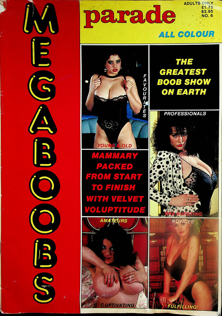 Parade Mega Boobs  Magazine  Lisa Phillips / Christy Canyon  #6 1980's   022424lm-p
