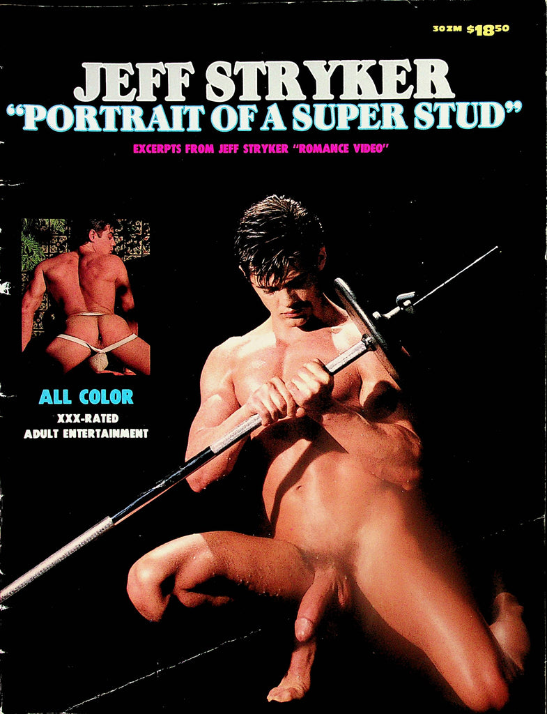 Jeff Stryker Magazine   Portrait Of A Superstud  #1 1980's   013124lm-p2