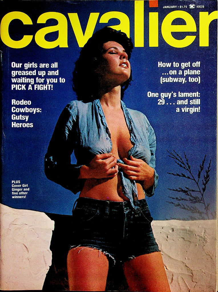 Cavalier Magazine   Covergirl Ginger  January 1977     100423lm-p