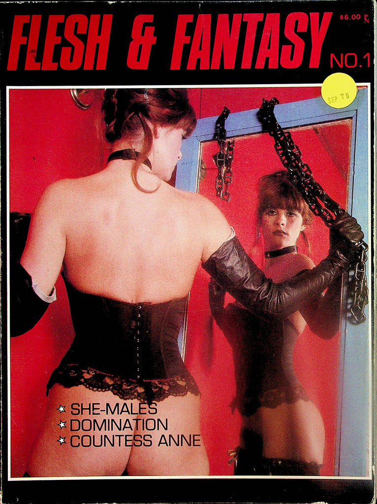 Flesh & Fantasy Fetish Magazine  Countess Anne, Domination, She-Males  #1  1979    042424lm-p