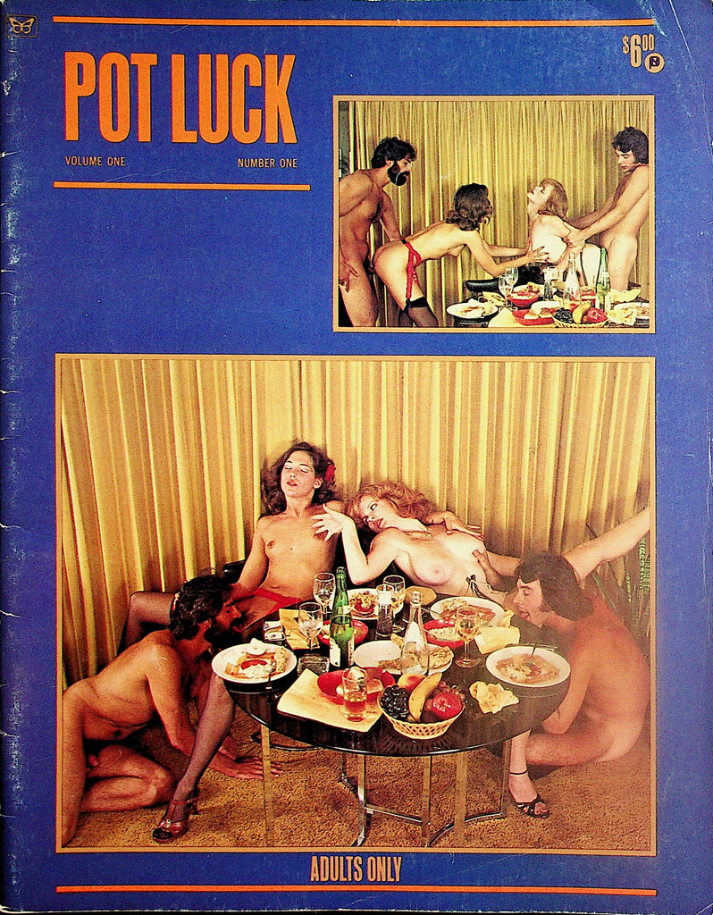 Pot Luck  Magazine   Lisa Deleeuw  vol.1 #1  1980 Academy Press    022324lm-p