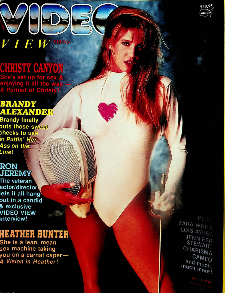Video View Magazine  Christy Canyon, Heather Hunter, Ron Jeremy and More!   vol.10 #3  1991   030924lm-p2