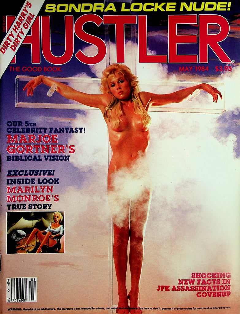 Hustler Magazine Marjoe Gortner's Biblical Vision / Marilyn Monroe's True Story  May 1984     020624lm-p