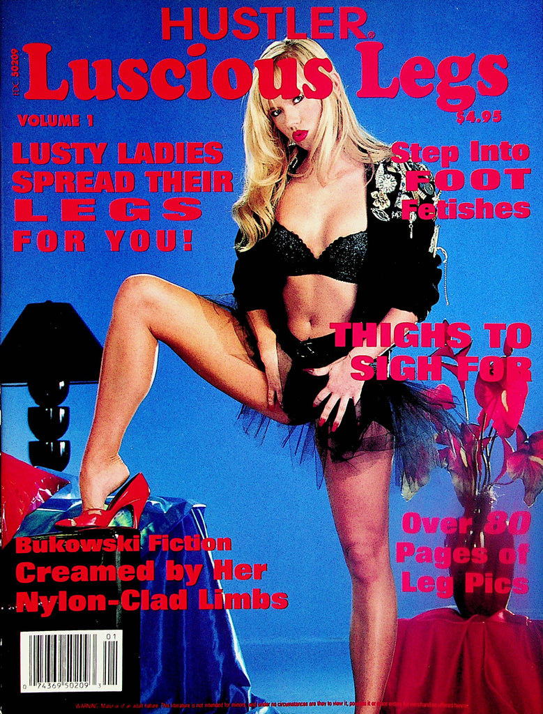 Hustler Luscious Legs Magazine  Racquel Darian  vol.1  1992    022424lm-p