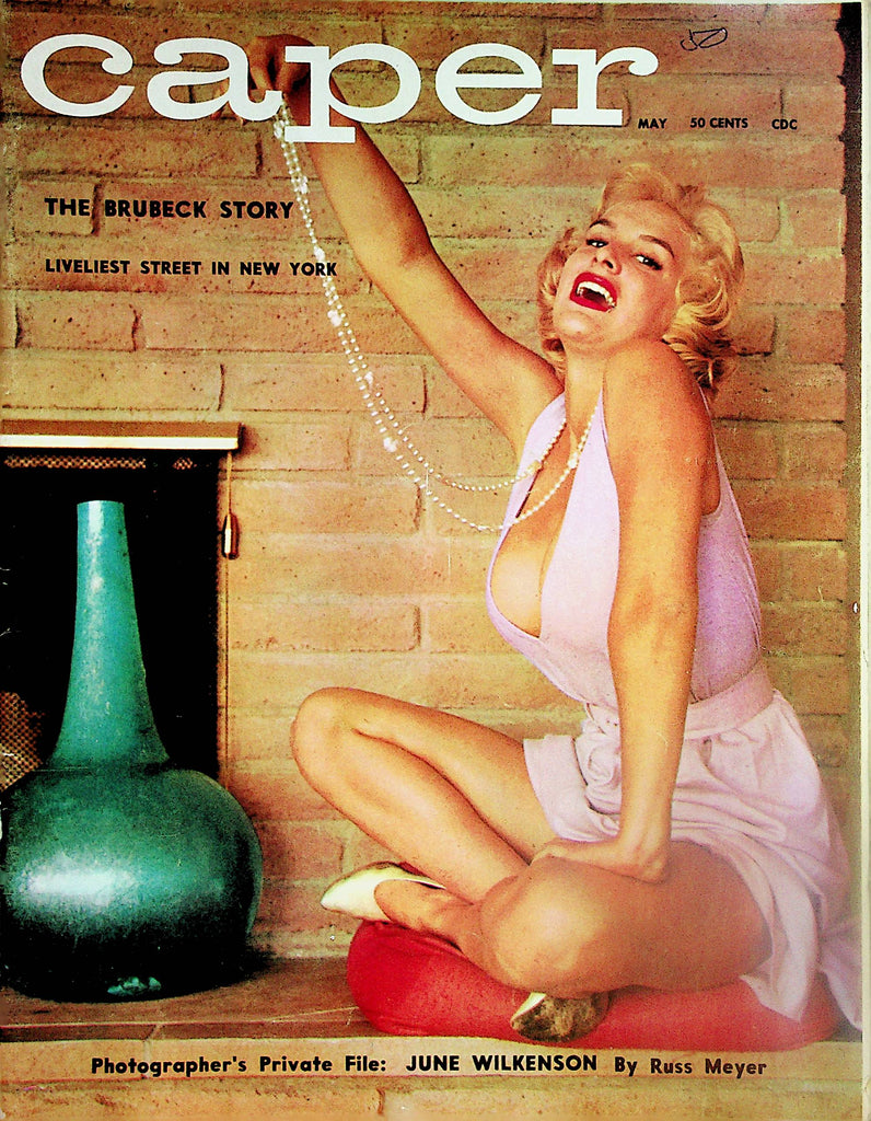 Caper Vintage Magazine   June Wilkenson  by Russ Meyer  May 1959   030224lm-p