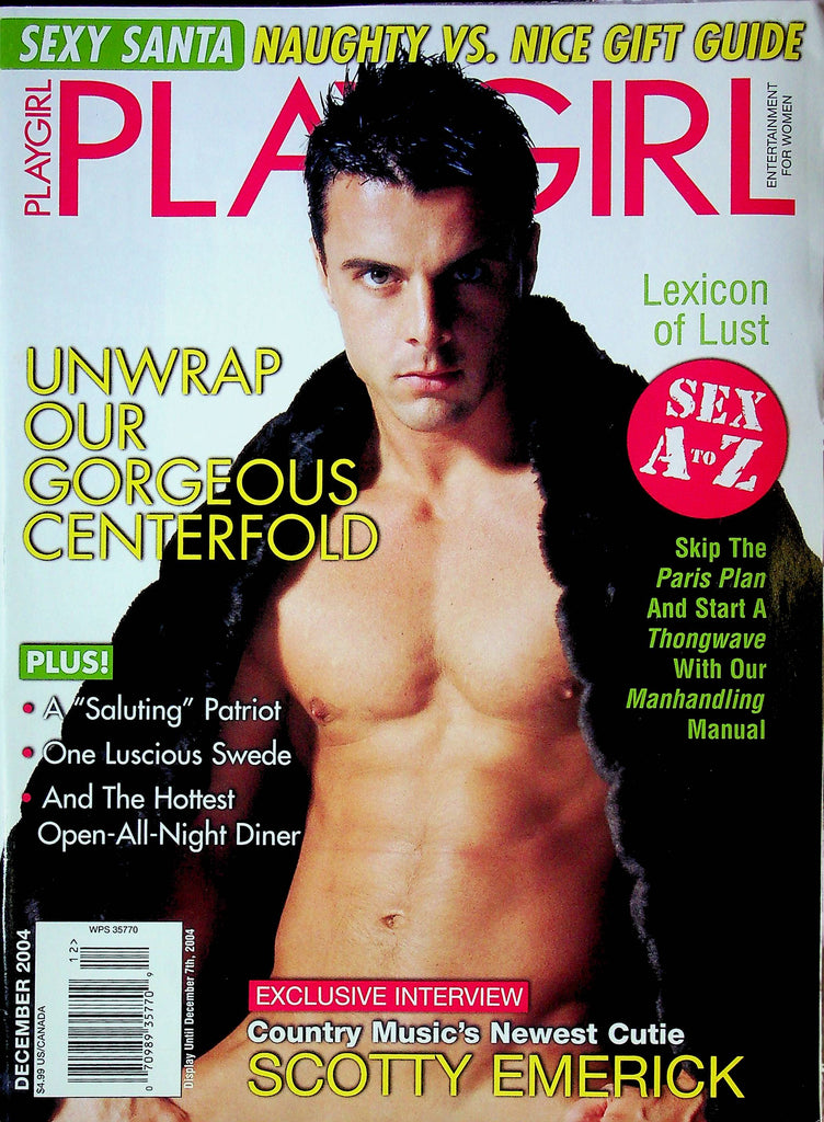 Playgirl Magazine Scotty Emerick December 2004 041924RP