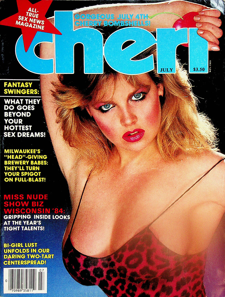Cheri Magazine  Centerfold Girl Sharon / Fantasy Swingers  July 1984   050124lm-p