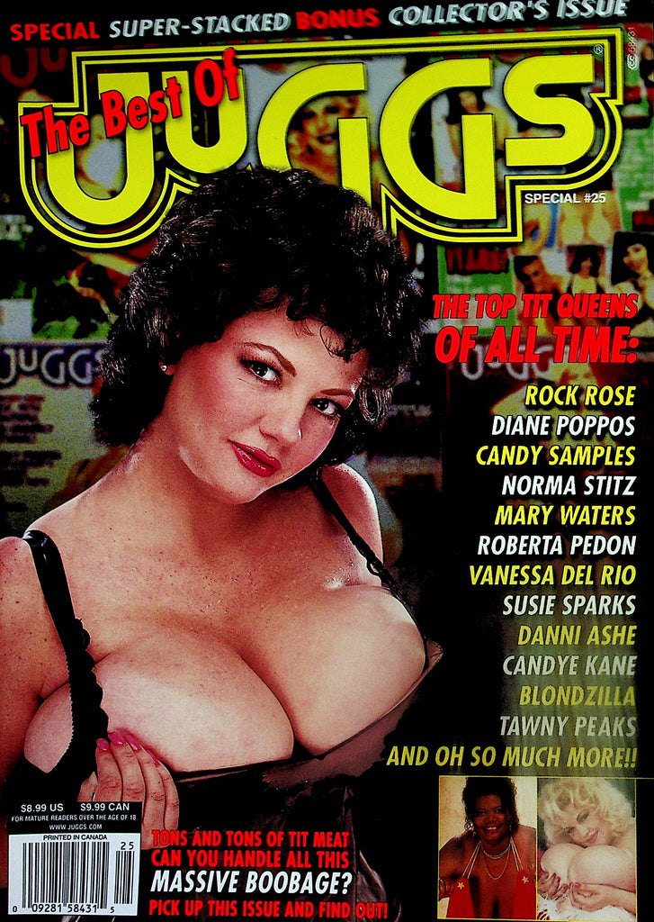 Best of Juggs Magazine  Covergirl Diane Poppos / Candy Samples / Roberta Pedon/ Vanessa Del Rio   #25 2002       032124lm-p