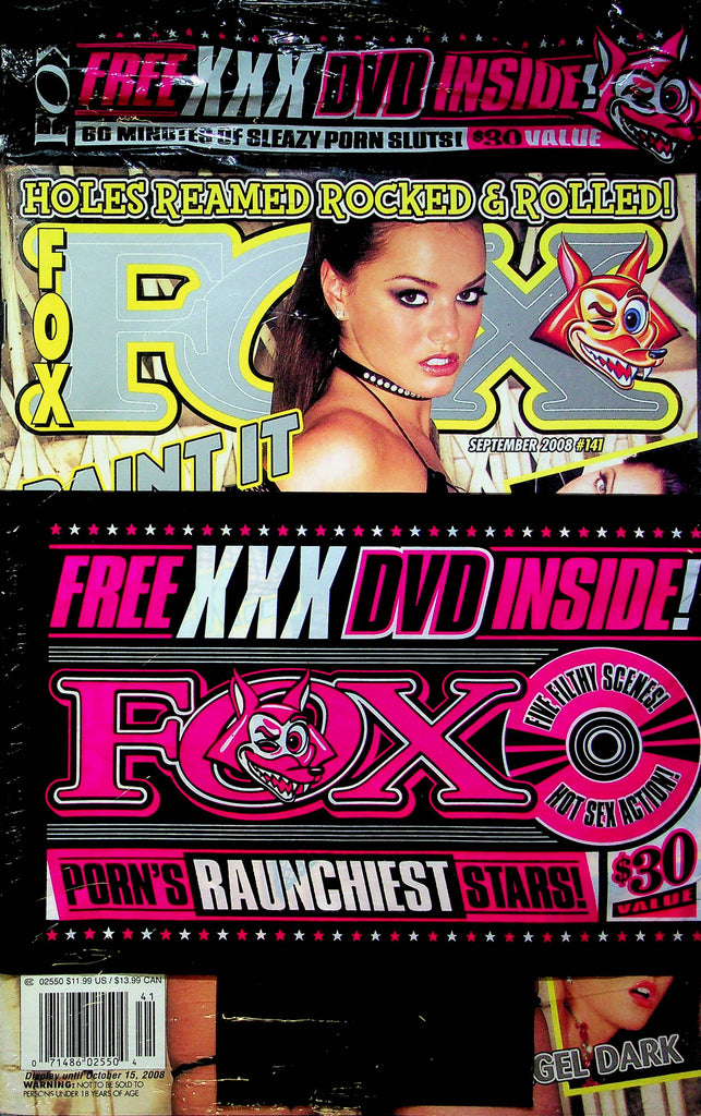 Fox Magazine SEALED W/DVD Angel Dark September 2008 #141 080723RP