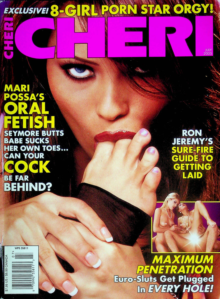 Cheri Magazine Mari Possa's Oral Fetish & Ron Jeremy July 2005 030824RP