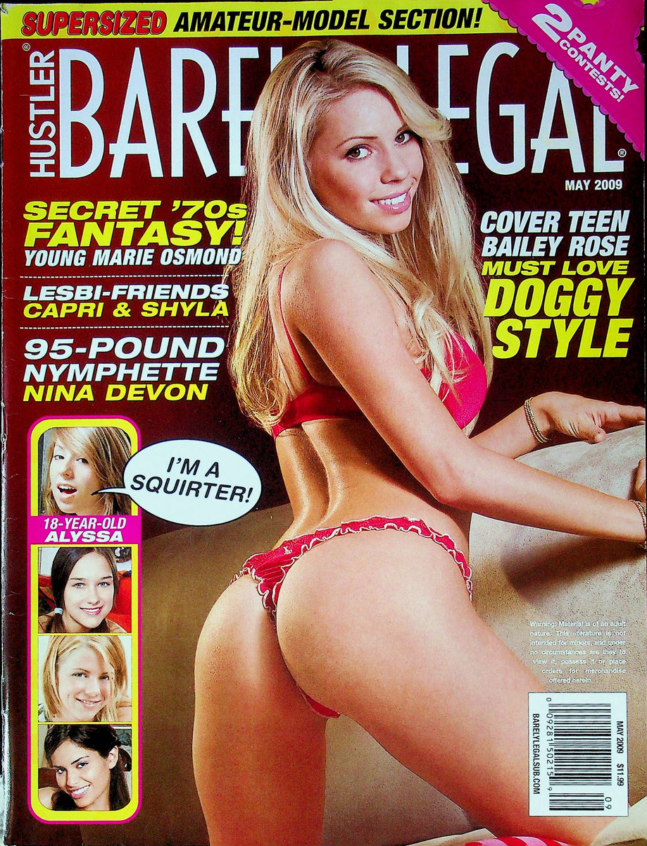 Hustler Barely Legal Magazine Bailey Rose May 2009 112223RP – Mr-Magazine