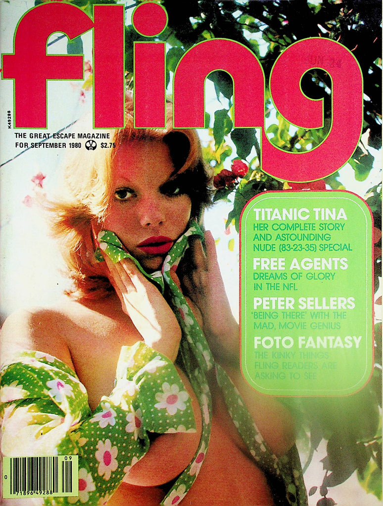 Fling Magazine   Titanic Tina / Vanessa Del Rio  September 1980   050624lm-p