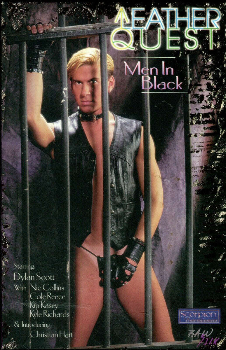 Leather Quest Men In Black Gay VHS Dylan Scott/ Nic Collins XXX 012720 –  Mr-Magazine