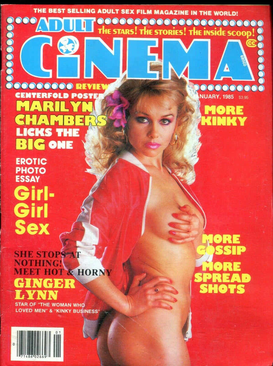 Adult Cinema Review Marilyn Chambers/ Ginger Lynn January 1985 102819l
