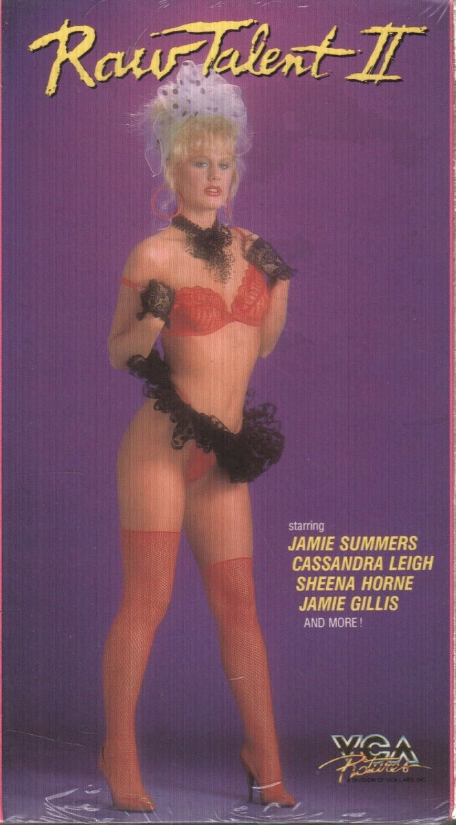 Raw Talent 2 Jamie Summers Cassandra Leigh Jamie Gillis Adult VHS 1120 –  Mr-Magazine