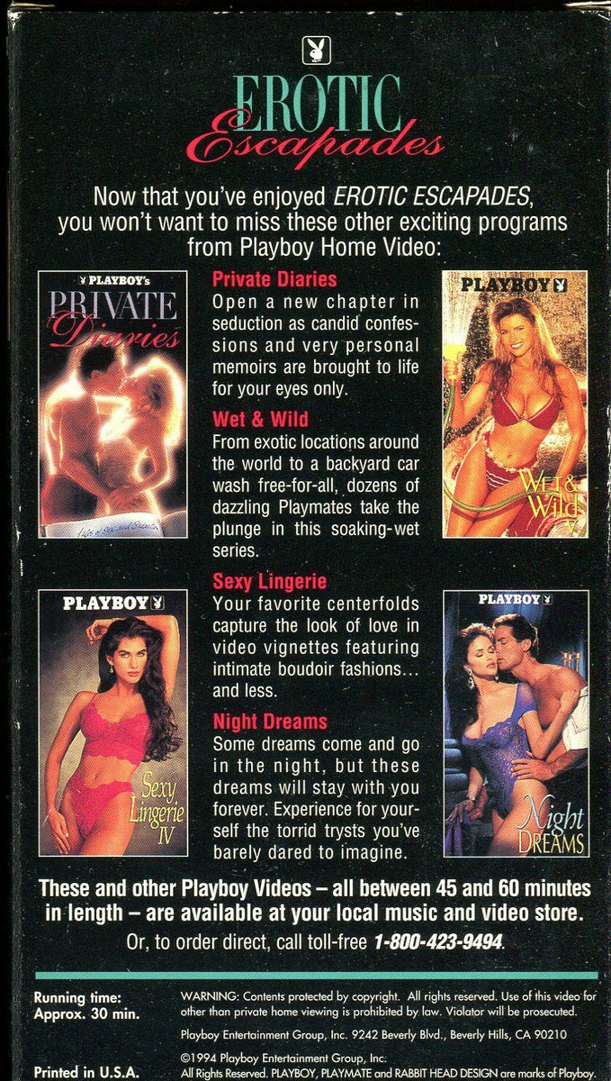 Playboy Erotic Escapades VHS 051019lm-ep3 – Mr-Magazine