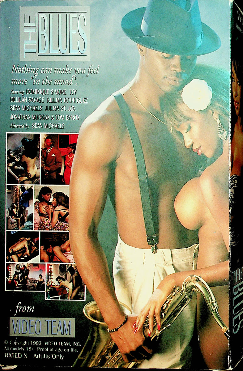 The Blues VHS Dominique Simone / Sean Michaels XXX 1993 Video Team 111 –  Mr-Magazine