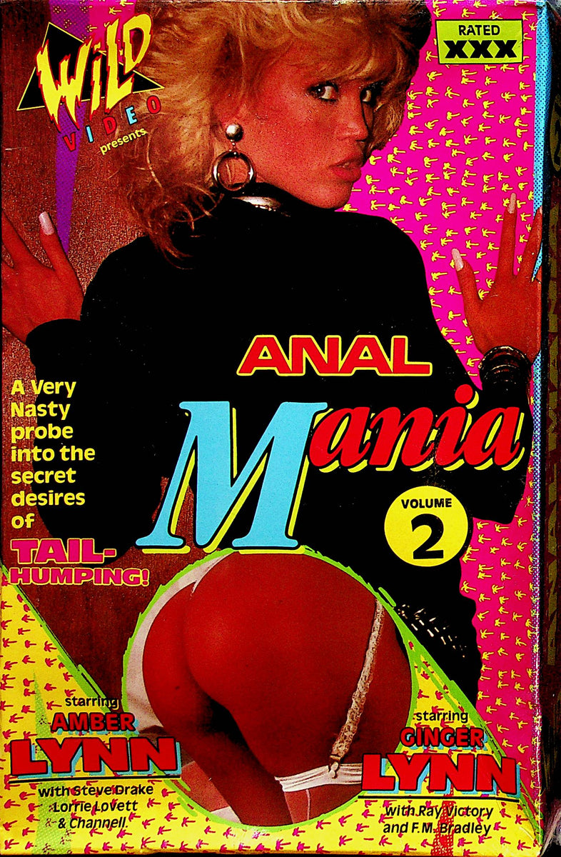 Anal Mania VHS Movie vol.2 Starring Amber and Ginger Lynn 1988 by Wild –  Mr-Magazine