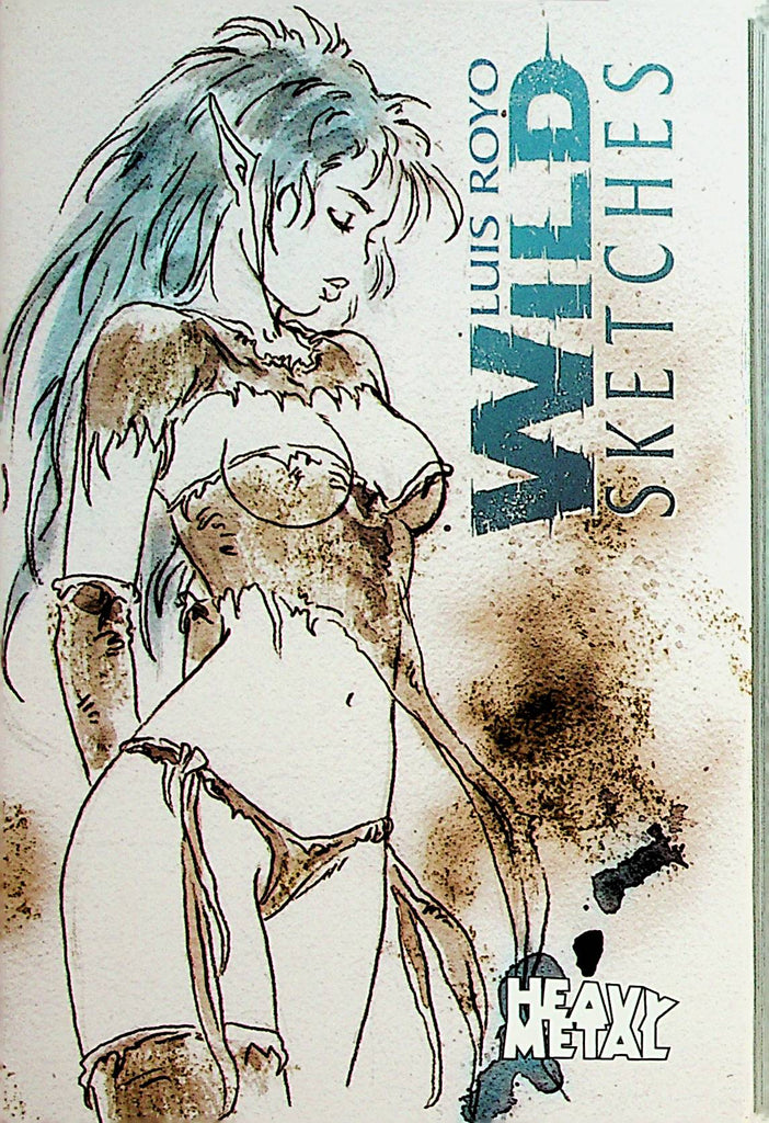 Wild Sketches by Luis Royo  September 2006 Heavy Metal      093021lm-dm