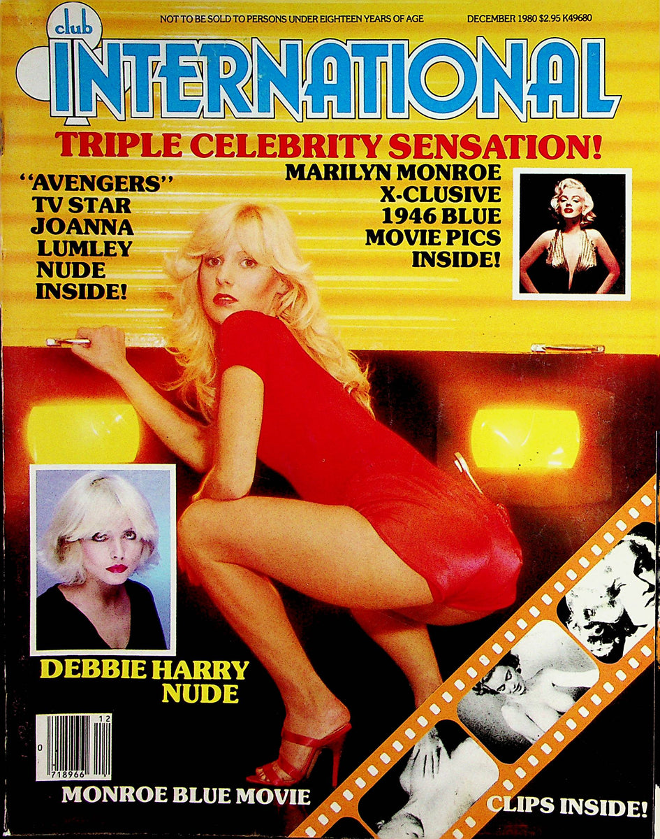 Club International Busty Magazine Debbie Harry Nude / Marilyn Monroe B –  Mr-Magazine