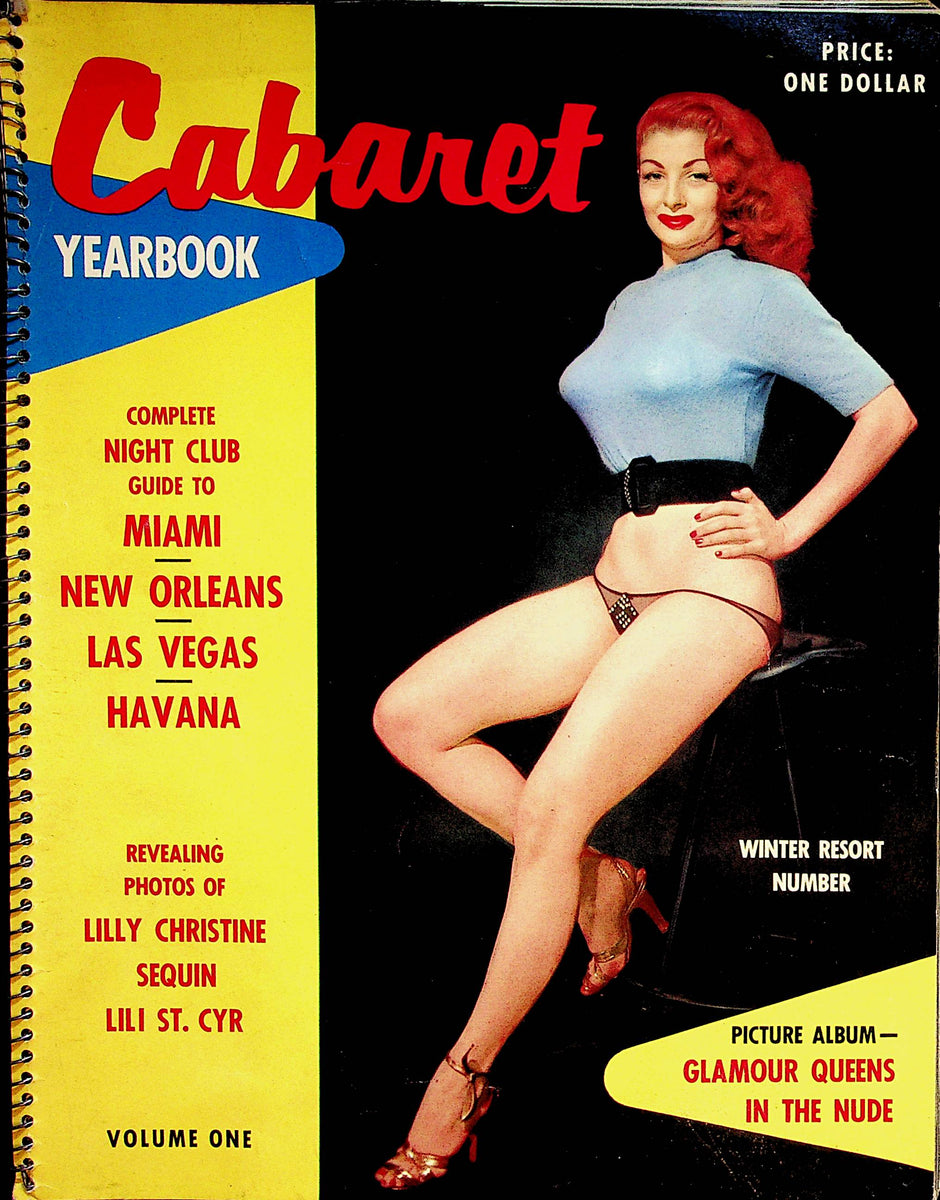 Cabaret Yearbook Magazine Lilly Christine / Lili St. Cyr / Blaze Starr  vol.1 070222lm-p