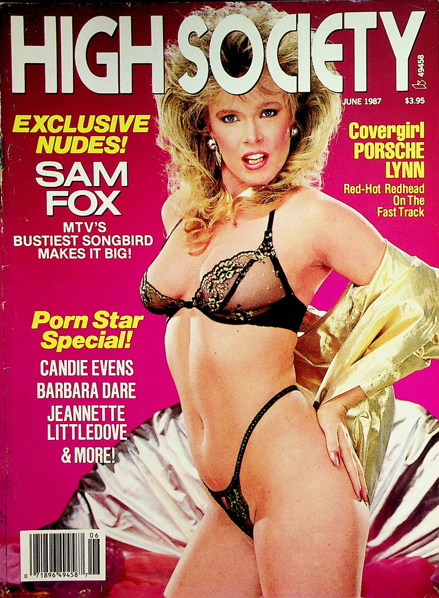 High Society Magazine Sam Fox / Candie Evens / Barbara Dare Porn Star –  Mr-Magazine