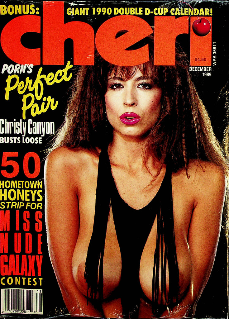 Cheri Magazine   Cover Girl Christy Canyon   December 1989    120722lm-p3