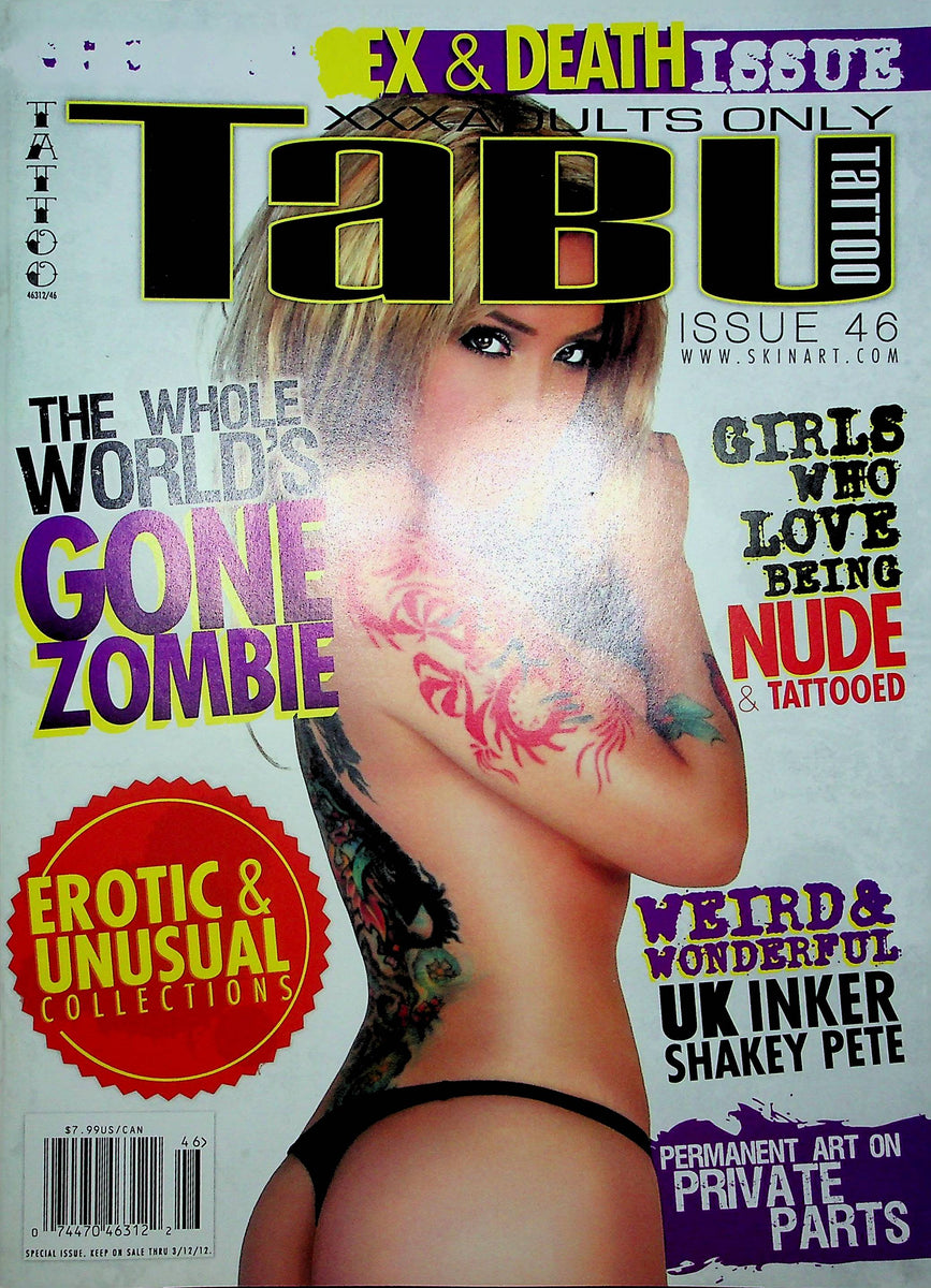 Tattoo Tabu Magazine Special Sex & Death Issue No.46 122822RP – Mr-Magazine