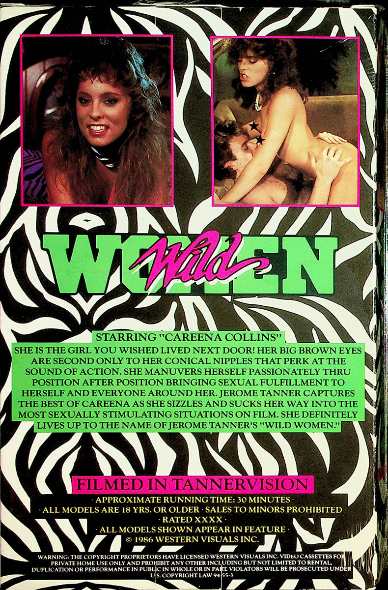 Wild Women VHS Starring Careena Collins vol.2 1986 XXX 091921lm-dm3 –  Mr-Magazine