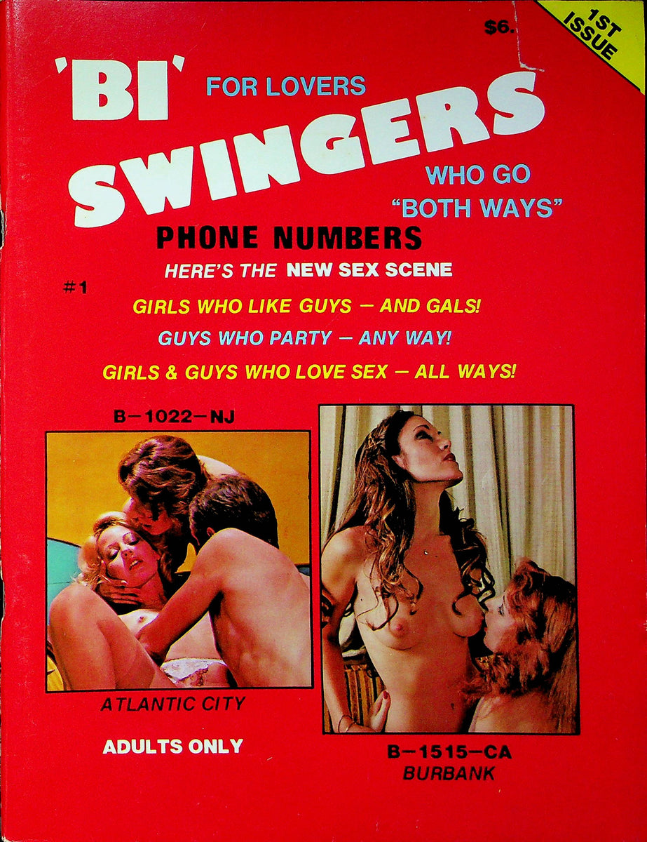 Bi Swingers Magazine Personal Ads Issue #1 1983 030223RP image
