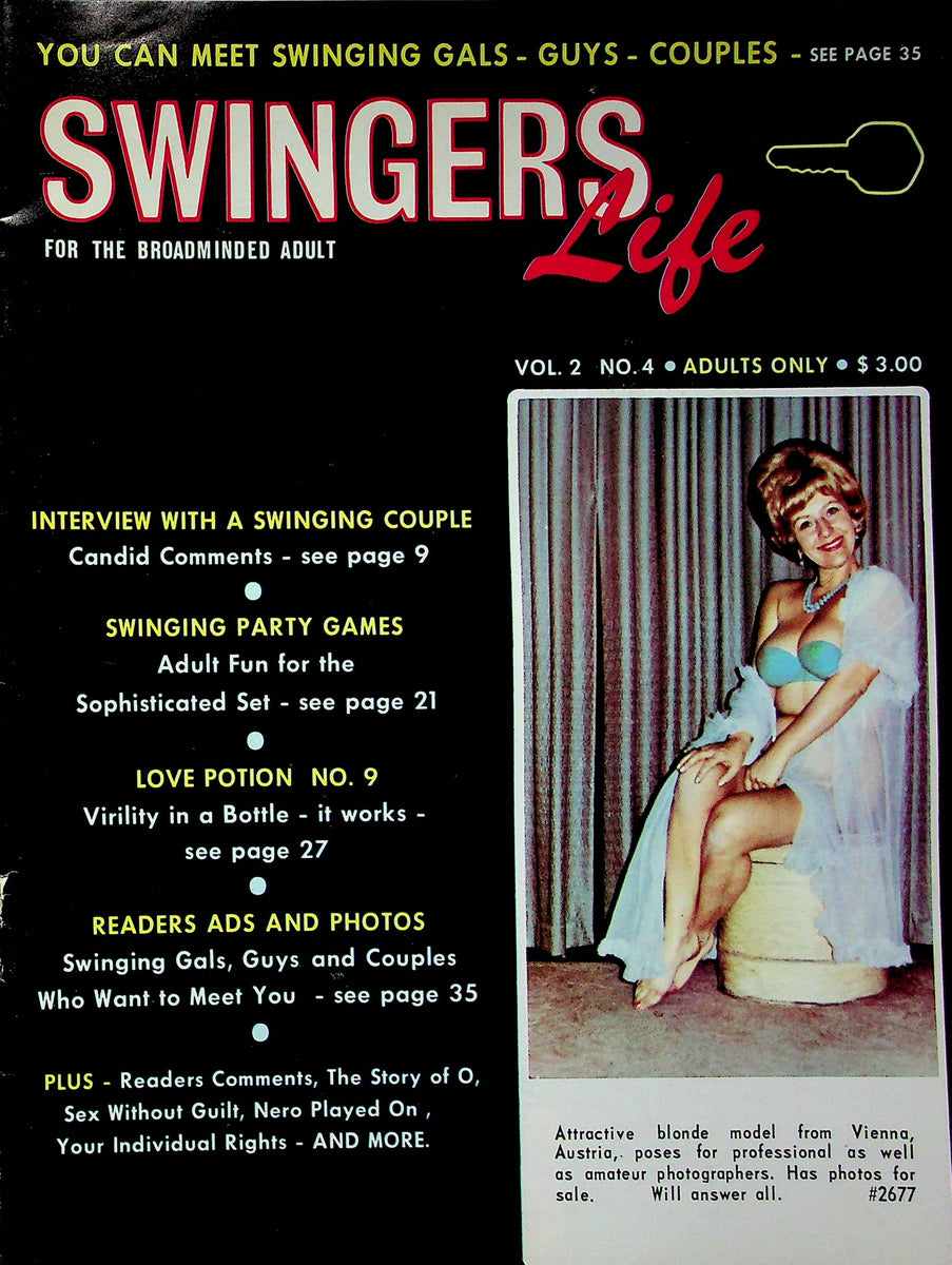 Swingers Life Magazine Vol.2 No.4 1967 030223RP