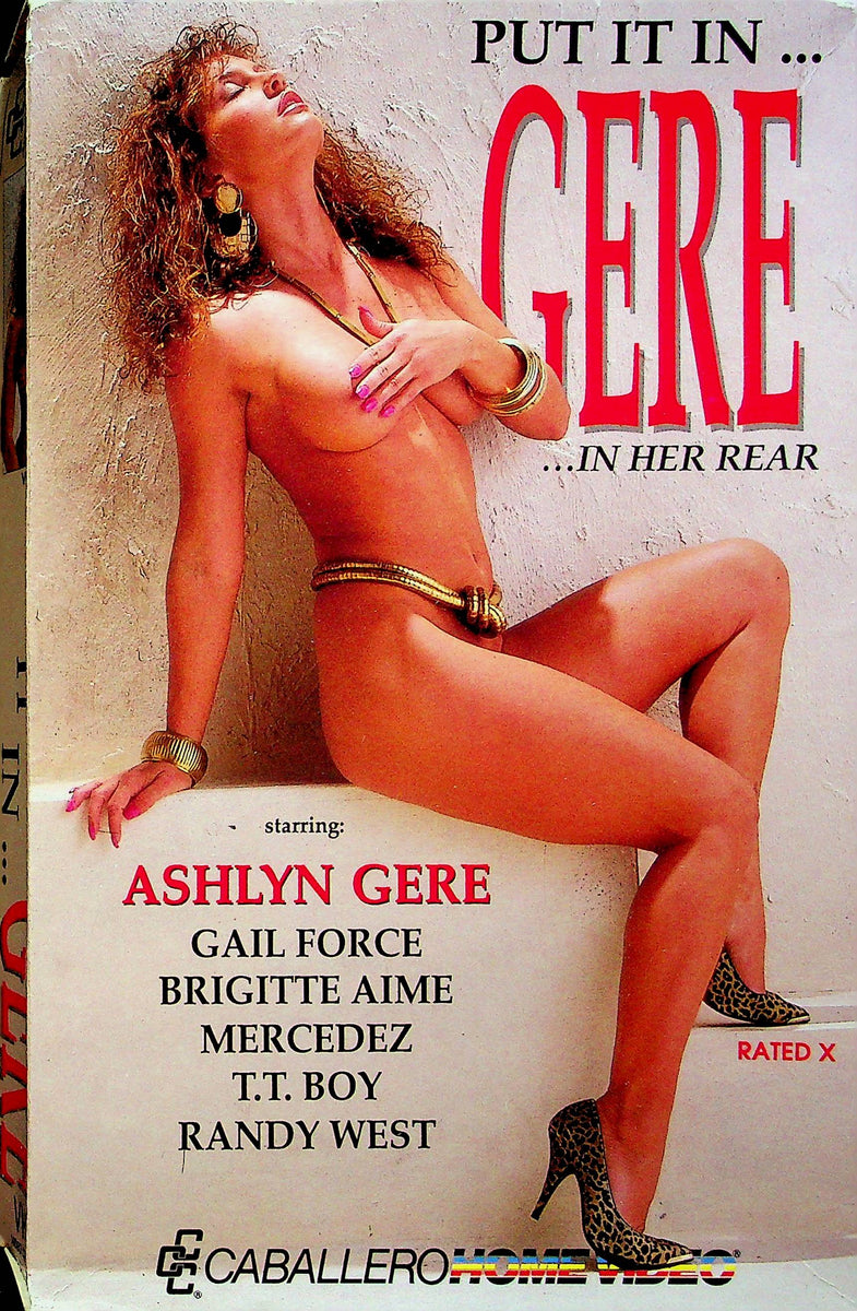 Adult VHS Movie Put It In Gere Ft. Ashlyn Gere & Gail Force 1991 By  Caballero Home Video 031323RPVHS4