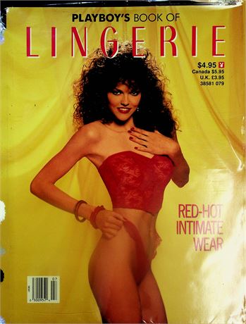 Playboy's Book Of Lingerie Magazine   Suzi Schott  July-August 1989   062725lm-p