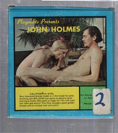 Playmate Presents John Holmes No.2 California Girl Regular 8mm Film Reel 1973 Vintage 070725CBVHS