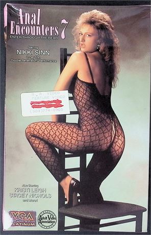Anal Encounters #7 Enter Through the Rear ft. Nikki Sinn Adult VHS VCA Platinum 102725AKVHS3