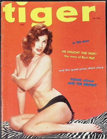 Tiger Magazine ft. Dane Arden July 1957 102125AKP-23
