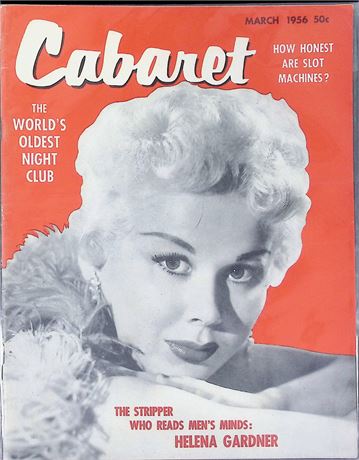 Cabaret Magazine ft. Helena Gardner March 1956 112925AKP-71