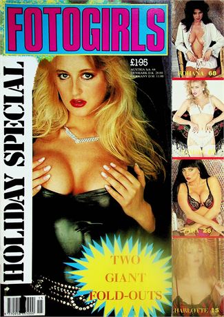 Fotogirls Holiday Special Magazine  Covergirl Siobhan  1991  061725lm-p