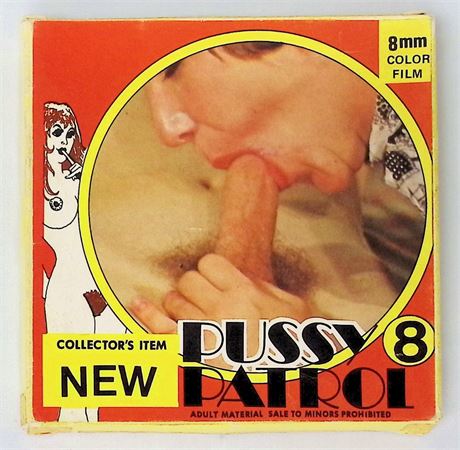 Pussy Patrol #8 Reg 8mm Film Reel Vintage 090525AKT