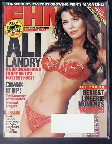 FHM Dec 2002 ft. Ali Landry, Artie Lange 091925AKNON-62