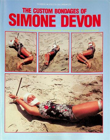 The Custom Bondages Of Simone Devon Magazine February 1988 No.3 061725RP-
