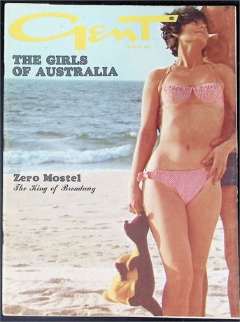 Gent Magazine ft. Zero Mostel March 1965 102125AKP-53