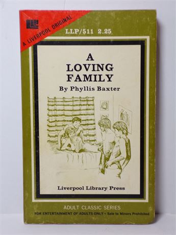 A Loving Family by Phyllis Baxter, Paperback Novel 1970's Liverpool LLP/511 061225WP-11