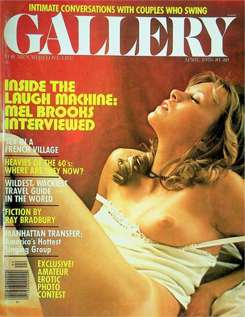 Gallery Magazine Ft. Mel Brooks April 1976 072725RP2-